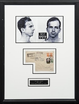 1961 Lee Harvey Oswald Envelope Addressed to His Mother From Russia (PSA/DNA)- Warren Commission Exhibit